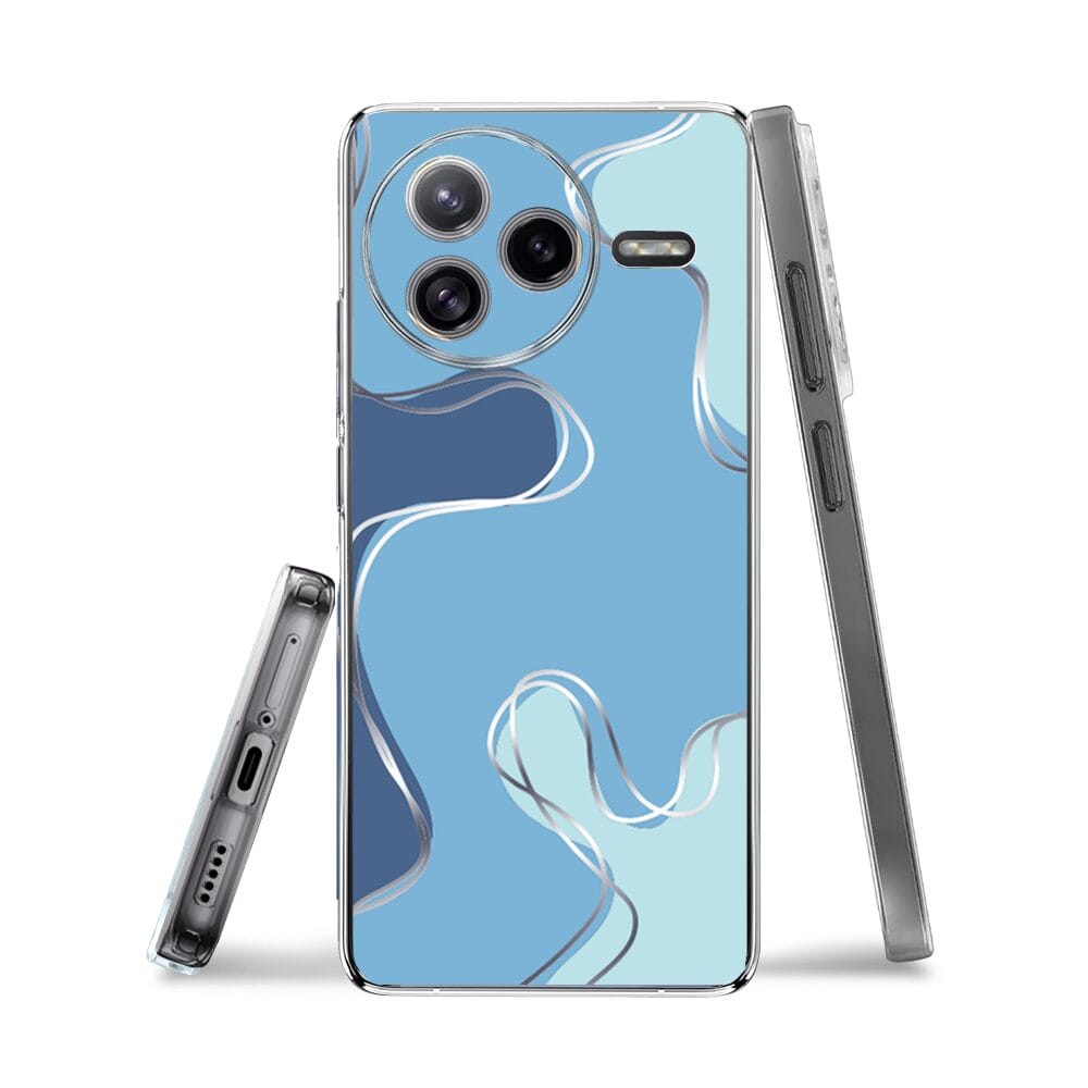 Etui do Xiaomi POCO F7 Ultra przeźroczyste, silikonowe Flexi, spokój oceanu - obrazek 3
