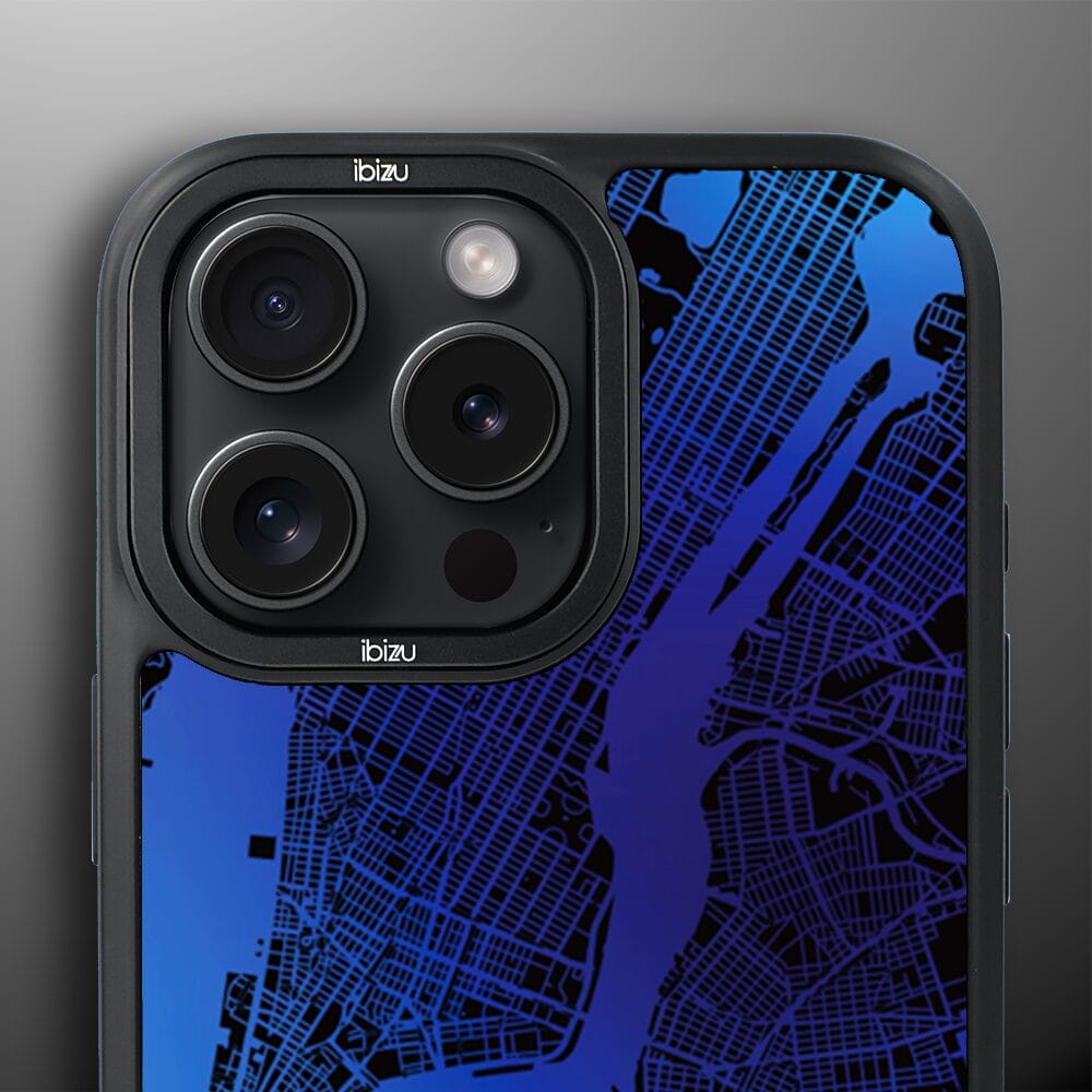 Etui do iPhone 14 Pro Max IBIZU DropGuard Matt z MagSafe, Mapy Świata, New York - obrazek 5