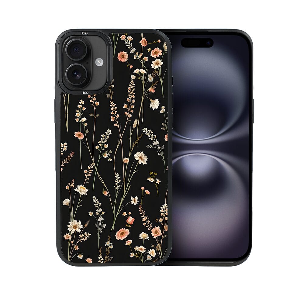 Etui do iPhone 16 Plus IBIZU DropGuard Matt z MagSafe, Pastel Bloom, Północny ogród - obrazek 2