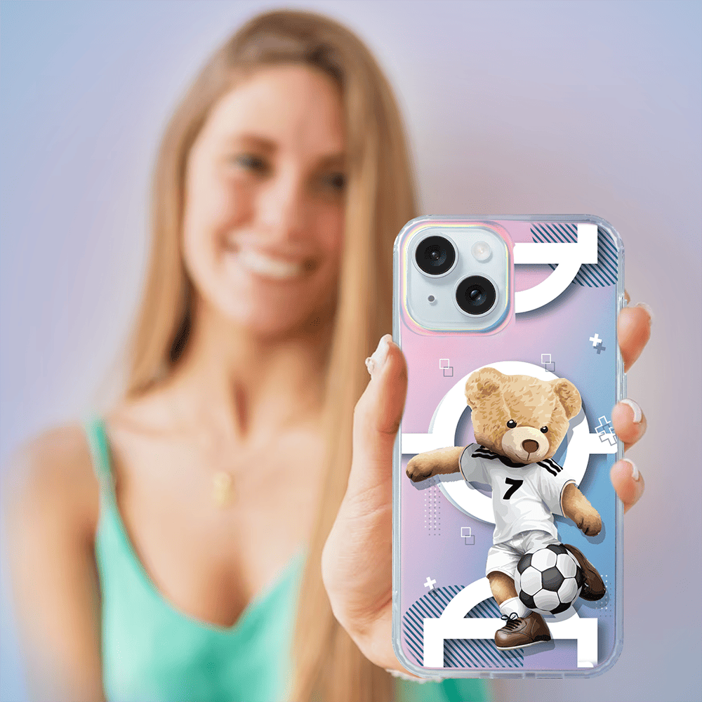 Etui do iPhone 15 Plus IBIZU California Sunset z MagSafe, zmieniające kolor, Football Boy, piłka nożna - obrazek 5