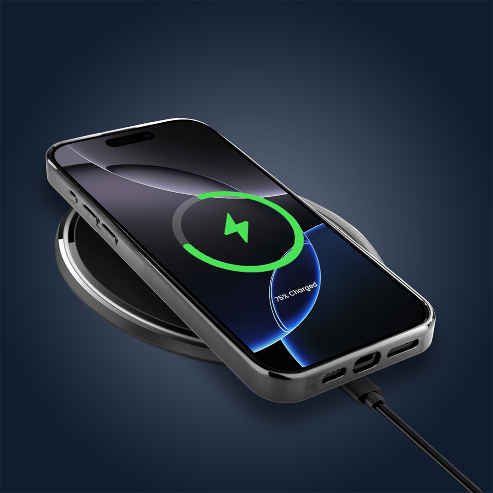 Etui do iPhone 16 Pro Max IBIZU Elite Glass z MagSafe Morze, Meduzy w głębinach, czarne - obrazek 8