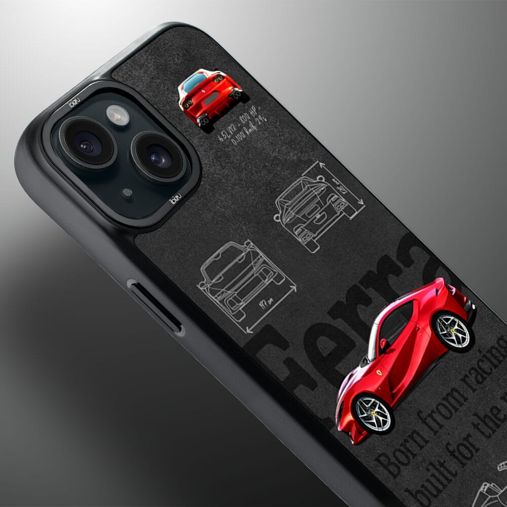 Etui do iPhone 15 IBIZU DropGuard Matt z MagSafe, TechDrive, 812 Superfast - obrazek 4