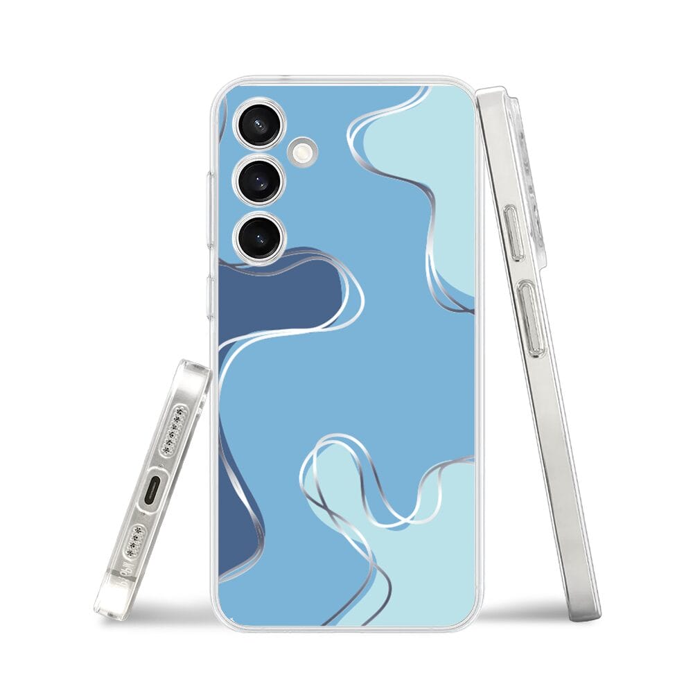 Etui do Samsung Galaxy S23 Plus przeźroczyste, silikonowe Flexi, spokój oceanu - obrazek 3
