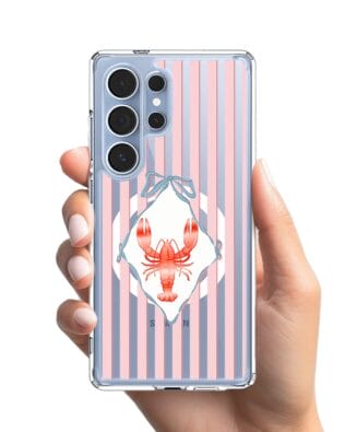 Etui do Samsung Galaxy S25 Ultra z MagSafe przeźroczyste, silikonowe Flexi, Homar