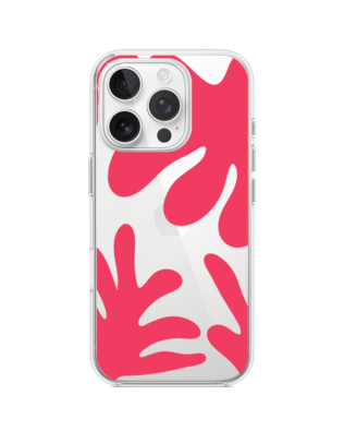 Etui do iPhone 16 Pro przeźroczyste, silikonowe Flexi, rafa
