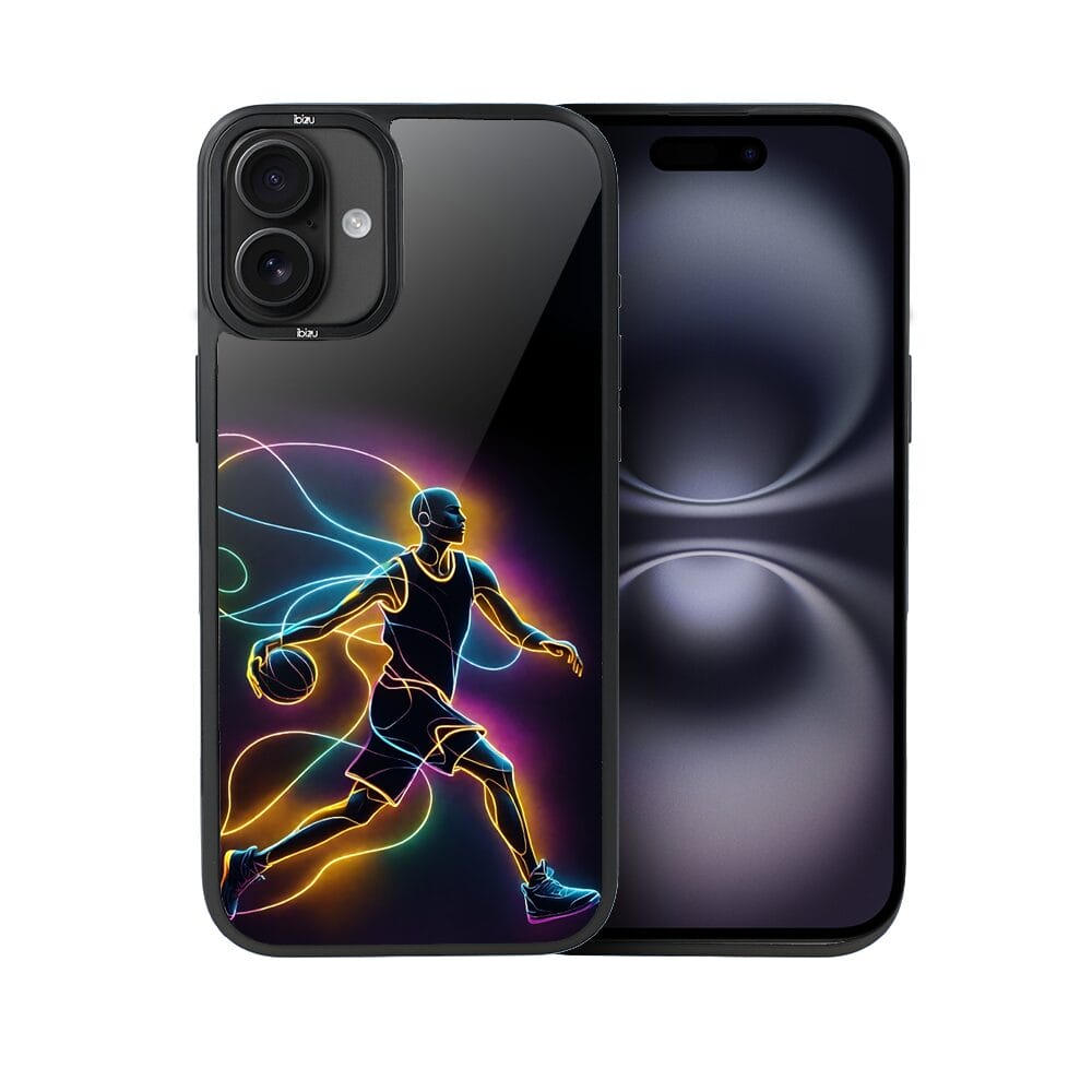 Etui do iPhone 16 IBIZU DropGuard Matt z MagSafe, #ElectroMove, Duch koszykówki - obrazek 2