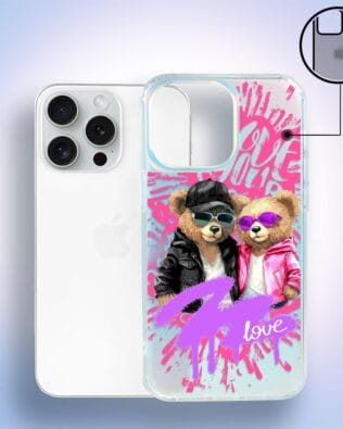 Etui do iPhone 14 Pro Max IBIZU California Sunset, zmieniające kolor, Couple in Love, zakochana para