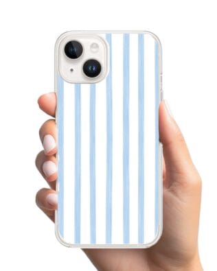 Etui do iPhone 14 przeźroczyste, silikonowe Flexi, wakacje w Grecji