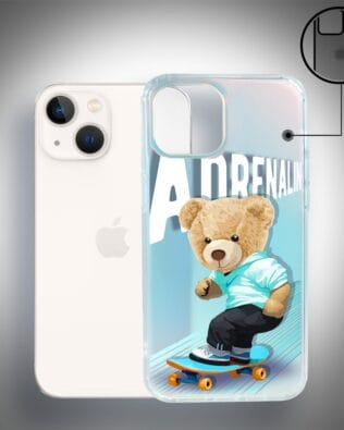 Etui do iPhone 13 IBIZU California Sunset, zmieniające kolor, Adrenalin, deskorolka