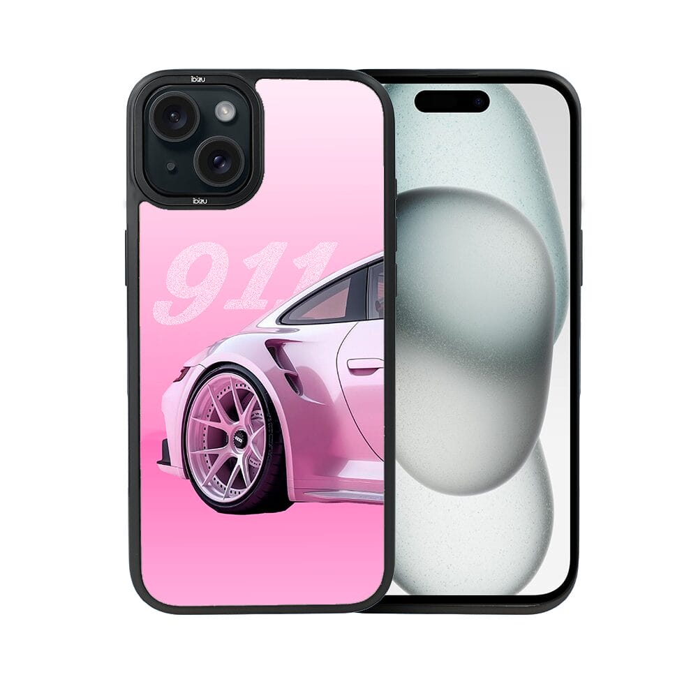 Etui do iPhone 15 Plus IBIZU DropGuard Matt z MagSafe, TechDrive, 911 różowe - obrazek 2