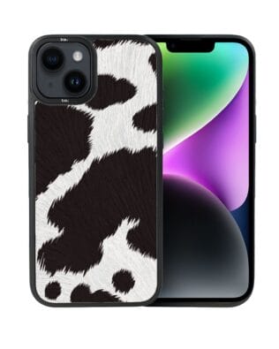 Etui do iPhone 14 Plus IBIZU DropGuard Matt z MagSafe, Zew Natury, Polska Krowa