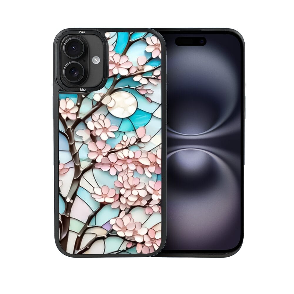 Etui do iPhone 16 IBIZU DropGuard Matt z MagSafe, Barwy Szkła, Księżycowa Wiśnia - obrazek 2