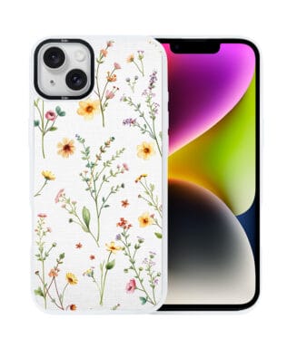 Etui do iPhone 14 IBIZU DropGuard Matt z MagSafe, Pastel Bloom, Letni bukiet