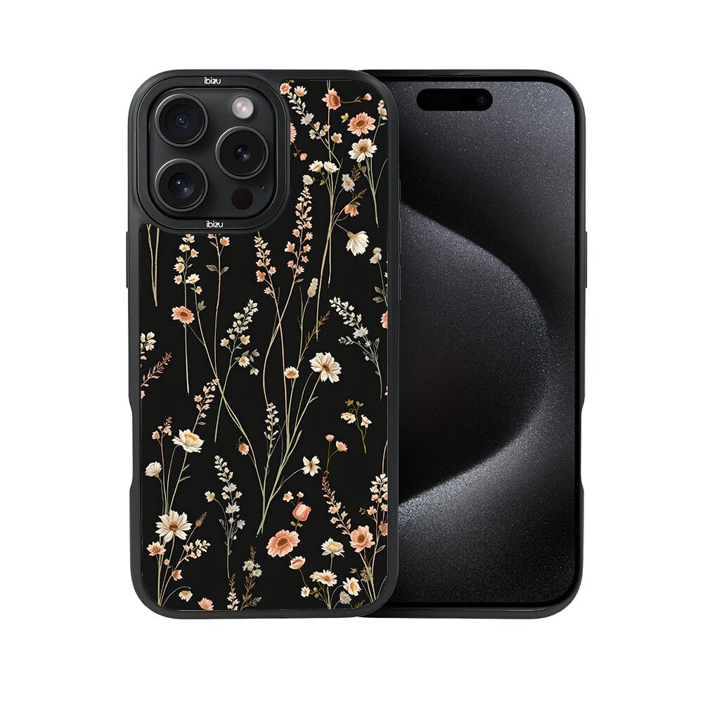 Etui do iPhone 15 Pro IBIZU DropGuard Matt z MagSafe, Pastel Bloom, Północny ogród - obrazek 2