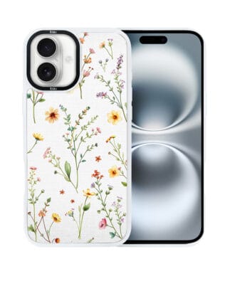 Etui do iPhone 16 Plus IBIZU DropGuard Matt z MagSafe, Pastel Bloom, Letni bukiet