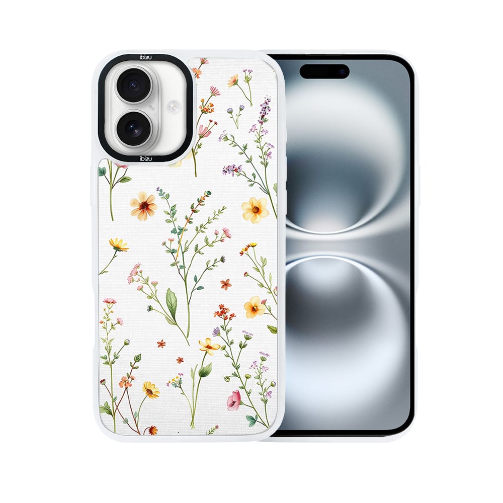 Etui do iPhone 16 Plus IBIZU DropGuard Matt z MagSafe, Pastel Bloom, Letni bukiet - obrazek 2