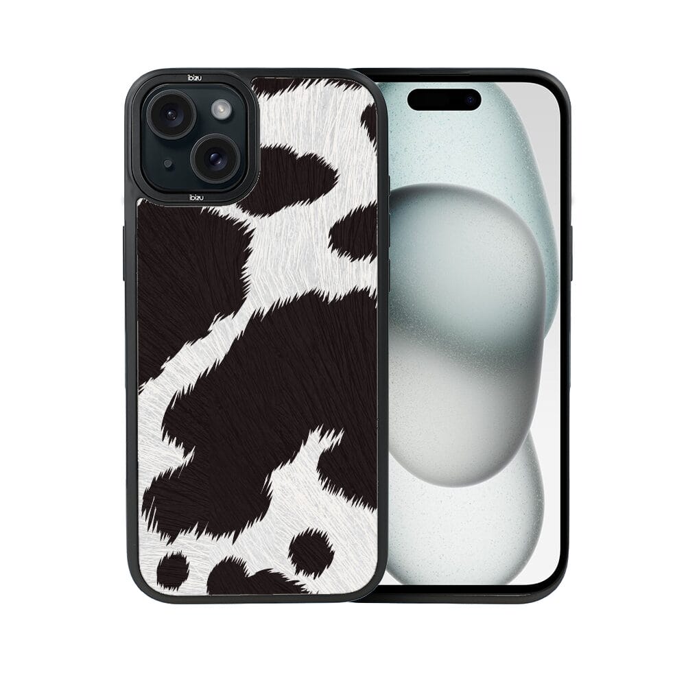 Etui do iPhone 15 IBIZU DropGuard Matt z MagSafe, Zew Natury, Polska Krowa - obrazek 2