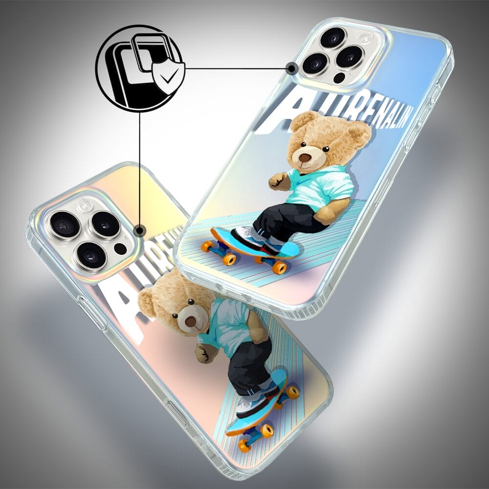 Etui do iPhone 16 Pro Max IBIZU California Sunset, zmieniające kolor, Adrenalin, deskorolka - obrazek 3