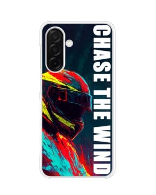 Etui do Samsung Galaxy A26 5G z MagSafe przeźroczyste, silikonowe Flexi, Bikers, Chase The Wind