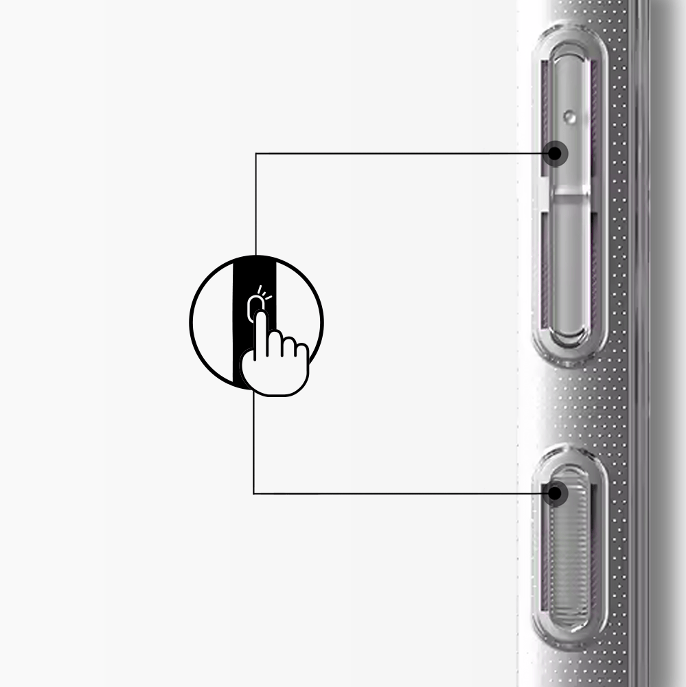 Etui do Samsung Galaxy S25 przeźroczyste, silikonowe Flexi, Bikers, Ścigacz - obrazek 4