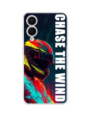 Etui do Samsung Galaxy S25 Edge przeźroczyste, silikonowe Flexi, Bikers, Chase The Wind