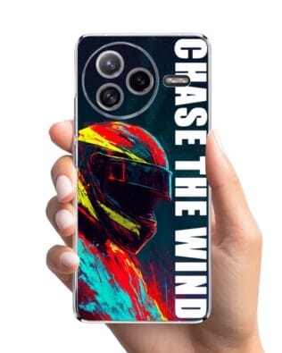 Etui do Xiaomi POCO F7 Ultra przeźroczyste, silikonowe Flexi, Bikers, Chase The Wind