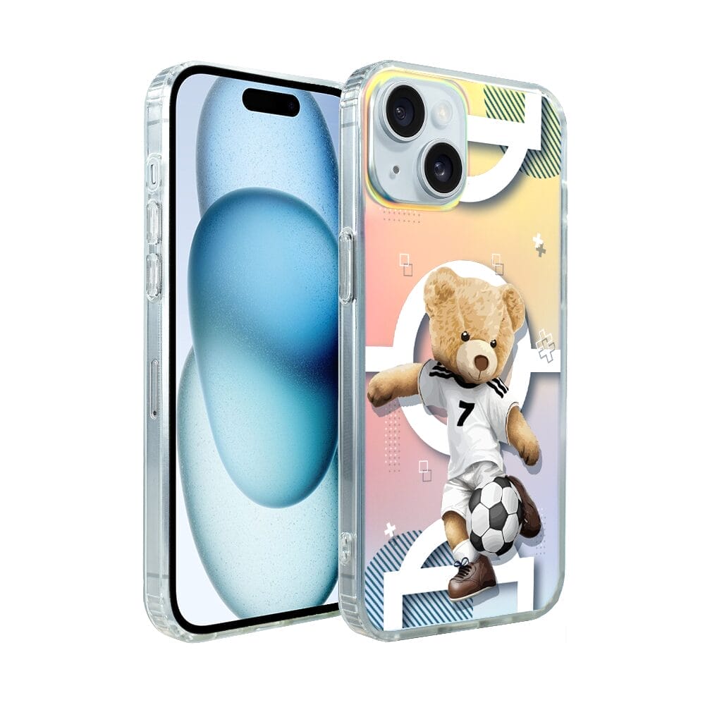 Etui do iPhone 15 Plus IBIZU California Sunset, zmieniające kolor, Football Boy, piłka nożna