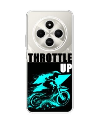 Etui do Xiaomi POCO C75 przeźroczyste, silikonowe Flexi, Bikers, Cross na maxa