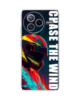 Etui do Xiaomi POCO F7 Ultra przeźroczyste, silikonowe Flexi, Bikers, Chase The Wind