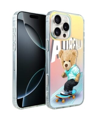 Etui do iPhone 16 Pro IBIZU California Sunset, zmieniające kolor, Adrenalin, deskorolka