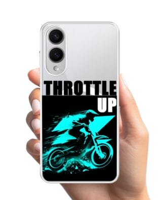 Etui do Samsung Galaxy S25 Edge z MagSafe przeźroczyste, silikonowe Flexi, Bikers, Cross na maxa