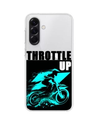 Etui do Samsung Galaxy A56 5G z MagSafe przeźroczyste, silikonowe Flexi, Bikers, Cross na maxa