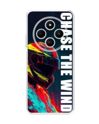 Etui do Xiaomi POCO C75 przeźroczyste, silikonowe Flexi, Bikers, Chase The Wind