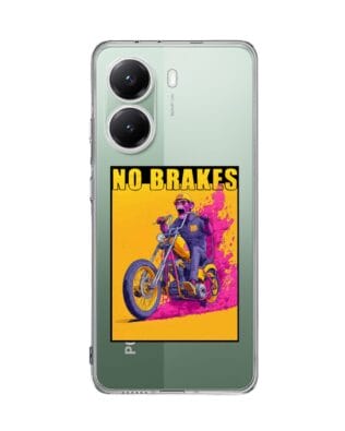 Etui do Xiaomi POCO X7 Pro przeźroczyste, silikonowe Flexi, Bikers, Motocyklem przez świat