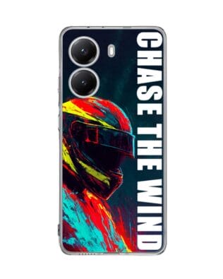 Etui do Xiaomi POCO X7 Pro przeźroczyste, silikonowe Flexi, Bikers, Chase The Wind