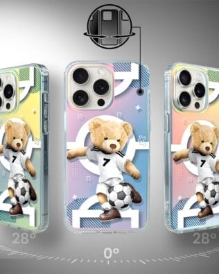 Etui do iPhone 15 Pro IBIZU California Sunset, zmieniające kolor, Football Boy, piłka nożna