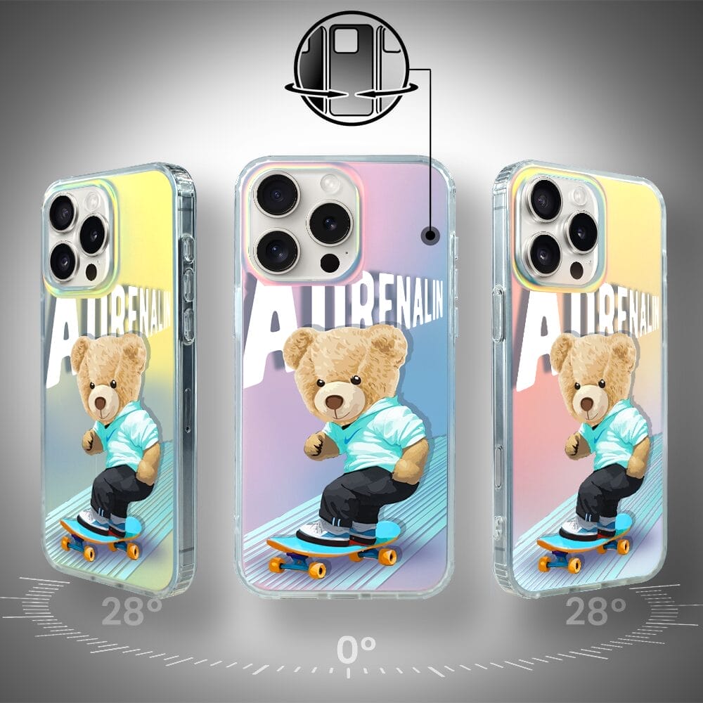 Etui do iPhone 16 Pro Max IBIZU California Sunset, zmieniające kolor, Adrenalin, deskorolka - obrazek 6