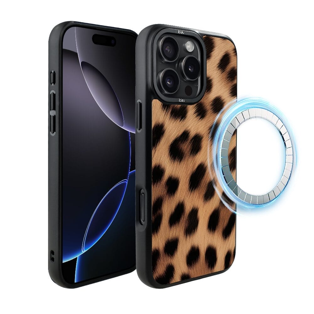 Etui do iPhone 16 Pro Max IBIZU DropGuard Matt z MagSafe, Zew Natury, Pantera