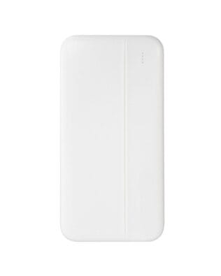 Power bank 10000 mAh 2w1 (2xUSB), biały