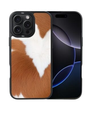 Etui do iPhone 16 Pro IBIZU DropGuard Matt z MagSafe, Zew Natury, Alpejska Krowa