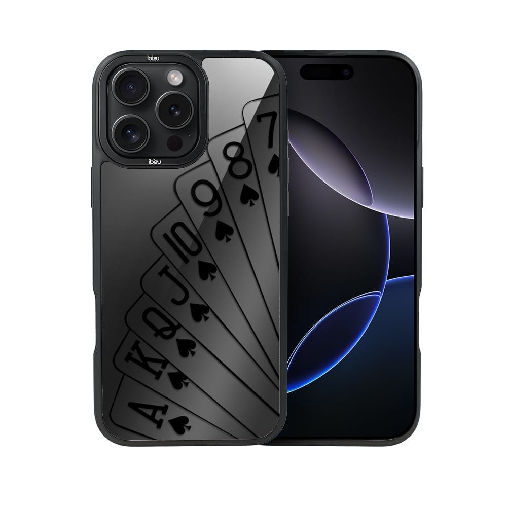 Etui do iPhone 16 Pro Max IBIZU DropGuard Matt z MagSafe, Midnight, Karty do gry - obrazek 2