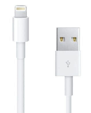 Kabel USB – Lightning, do iPhone SE/8/X/XR/XS/11/12/13/14, 1 metr, biały