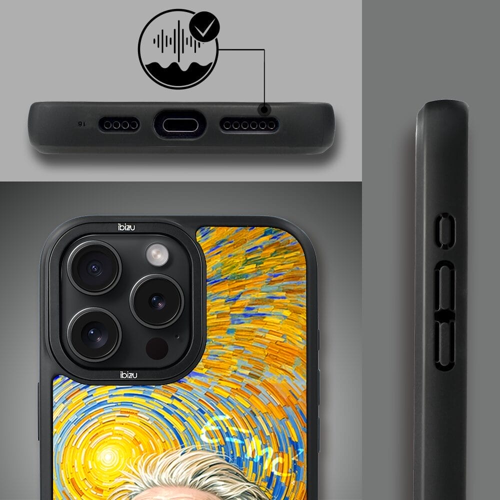 Etui do iPhone 16 Pro IBIZU DropGuard Matt z MagSafe, Einstein - obrazek 6