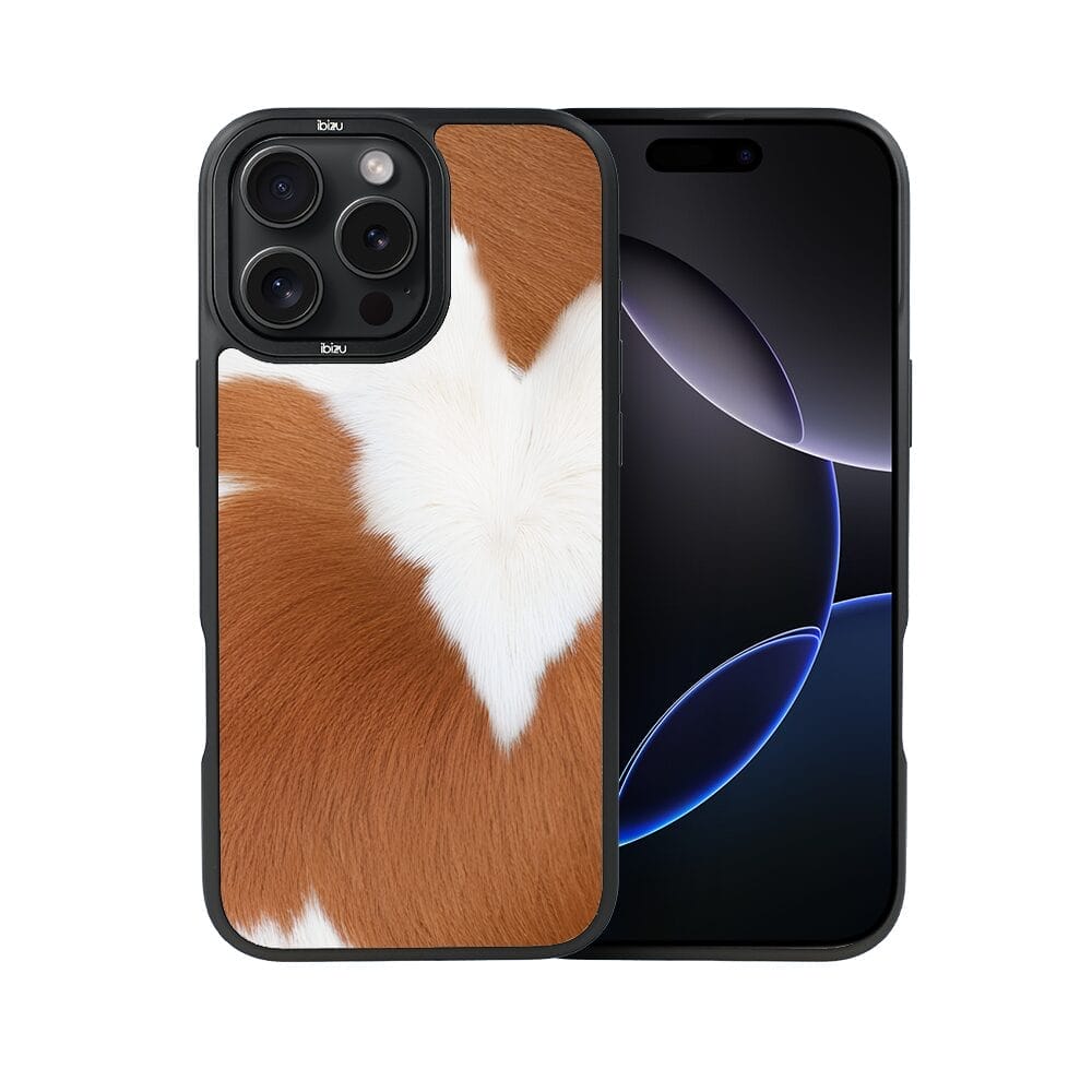 Etui do iPhone 16 Pro Max IBIZU DropGuard Matt z MagSafe, Zew Natury, Alpejska Krowa - obrazek 2