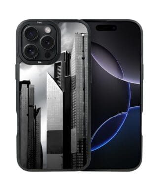 Etui do iPhone 16 Pro IBIZU DropGuard Matt z MagSafe, Noir City, Manhattan