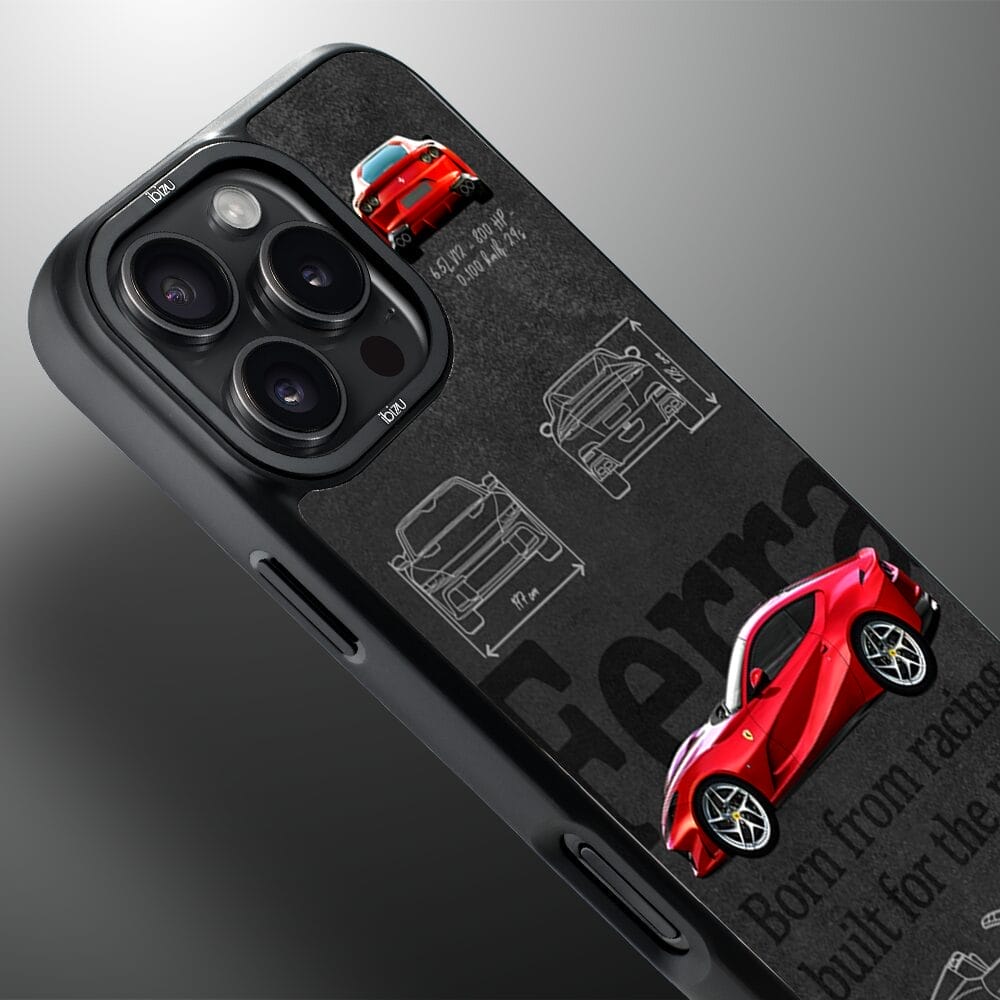 Etui do iPhone 16 Pro IBIZU DropGuard Matt z MagSafe, TechDrive, 812 Superfast - obrazek 4