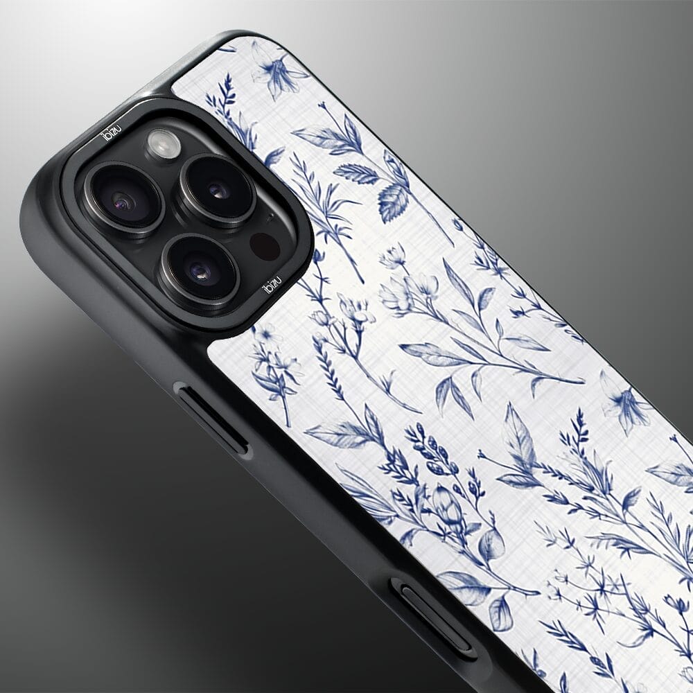 Etui do iPhone 16 Pro Max IBIZU DropGuard Matt z MagSafe, Pastel Bloom, Lazurowe szepty - obrazek 4