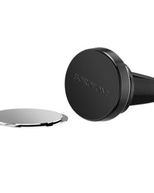 Uchwyt magnetyczny samochodowy do kratki wlotu, czarny