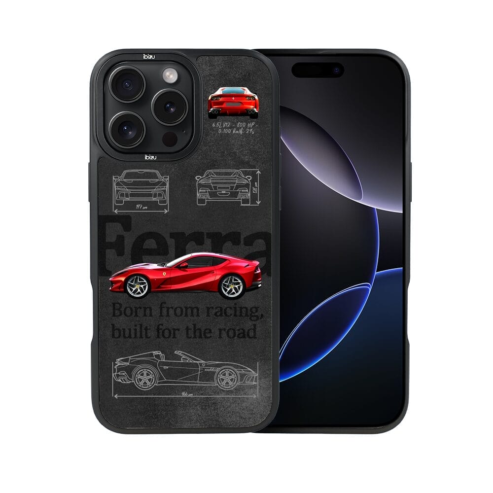 Etui do iPhone 16 Pro IBIZU DropGuard Matt z MagSafe, TechDrive, 812 Superfast - obrazek 2