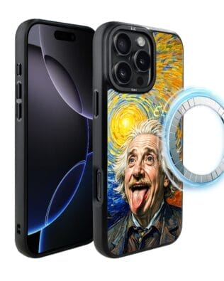 Etui do iPhone 16 Pro Max IBIZU DropGuard Matt z MagSafe, Einstein